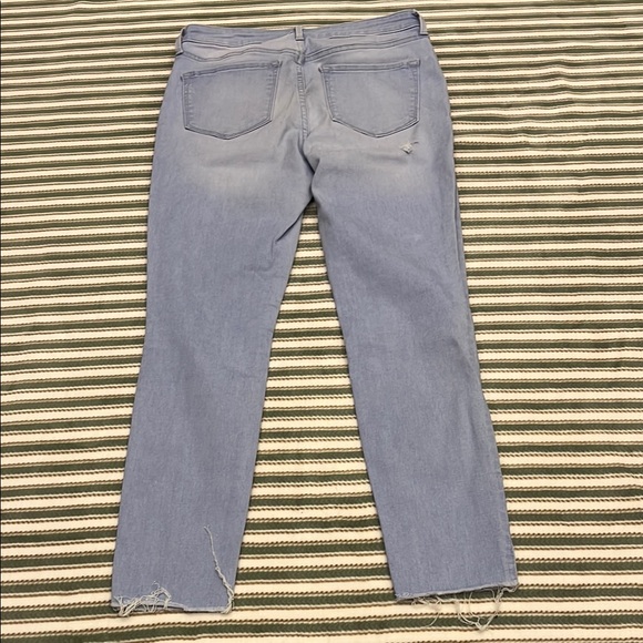 Old Navy Women’s Rockstar Super Skinny Jeans with Built-in Sculpt & Raw Hem - Picture 6 of 7